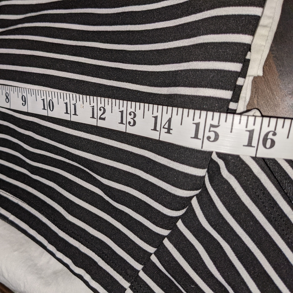 Authentic G by Guess Striped Off the Shoulder Bodycon - Picture 10 of 15